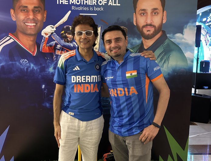 India v/s Pakistan: Danube's Anis Sajan brings stadium level T20 Carnival to Dubai with the Ultimate Watch Party at his Villa