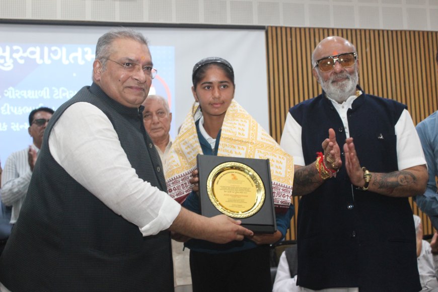 Lohana Tennis Star Jensi Kanabar Brings Global Glory With Australian Open U-14 Win