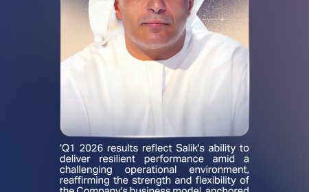 Salik Reports Strong Q1 2026 Results with AED 728.9 Million Revenue