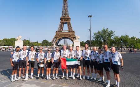 UAE Charity Ride Raises AED 2.4 Million for Cancer Care After Historic Cycling Challenge