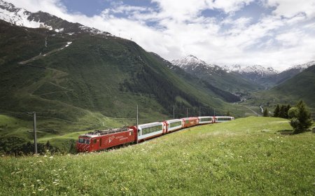From Glaciers to Italy: Switzerland’s Most Unforgettable Train Journey
