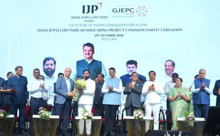 GJEPC Launches Construction of India Jewellery Park Mumbai in Navi Mumbai